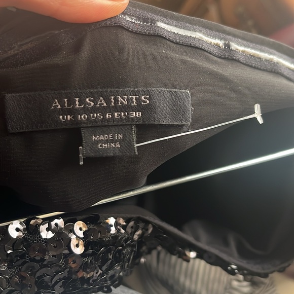 All saints black sequence overall size 6 - Picture 5 of 5